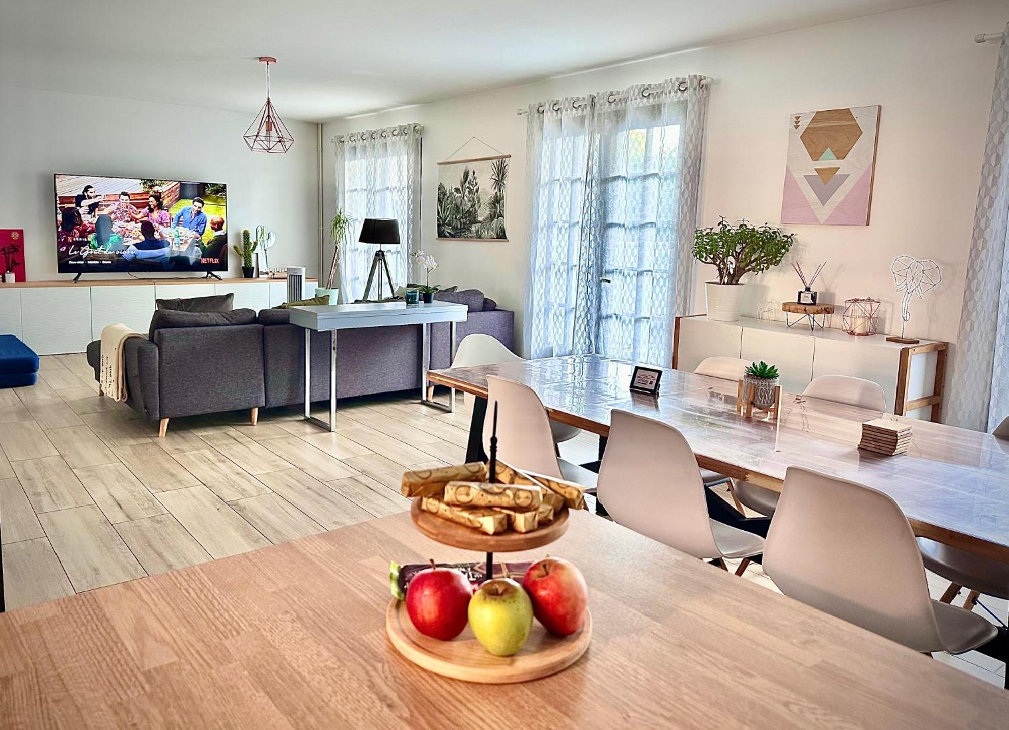Hébergement de vacances Family Oasis With 3 Bedrooms Near Paris *